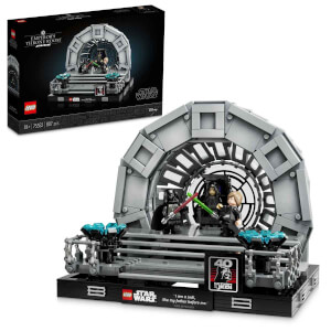 LEGO Star Wars Emperor’s Throne Room Dioraması 75352 - Yetişkinler için Yapım Parçalarıyla İnşa Edilen Koleksiyonluk Yaratıcı Sergileme Modeli Yapım Seti (807 Parça)