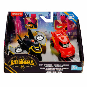 Fisher Price Batwheels Işıklı Yarışçılar Redbird & Batwing 2’li Paket HML26