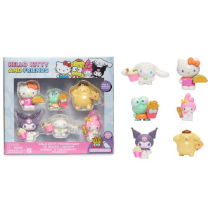 Hello Kitty 6'lı Mini Figür Seti S1 HKTE9000
