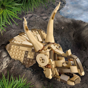 LEGO Jurassic World Dinozor Fosilleri: Triceratops Kafatası 76969 - 9 Yaş ve Üzeri Çocuklar için Yaratıcı Oyuncak Dinozor Yapım Seti (468 Parça)