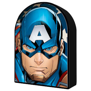 300 Parça 3D Puzzle Metal Kutu: Kaptan Amerika 