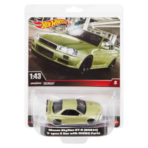 1:43 Hot Wheels Premium Nissan Skyline GT-R HMD47