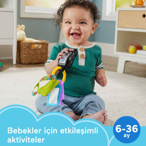 Fisher Price Sesli Eğlen ve Öğren Eğlenceli Aktivite Anahtarı HWY40