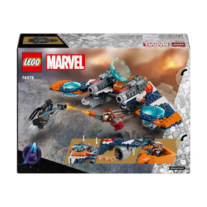 LEGO® Marvel Rocket'in Warbird Aracı Ronan'a Karşı 76278 – 8 Yaş ve Üzeri Süper Kahraman Yedi Çocuk İçin İnşa Edilebilen Uzay Gemisi İçeren Yaratıcı Oyuncak Yapım Seti (290 Parça)