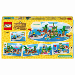 LEGO Animal Crossing Kapp'n Ada Tekne Turunda 77048 - 6 Yaş ve Üzeri Çocuklar için Yaratıcı Oyuncak Yapım Seti (233 Parça)