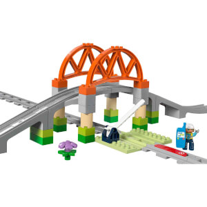 LEGO DUPLO Kasabası Tren Köprüsü ve Rayları Ek Macera Seti 10426 - 2 Yaş ve Üzeri Çocuklar İçin Eğitici Oyuncak Yapım Seti (42 Parça)