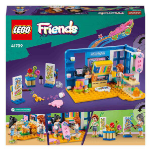 LEGO® Friends Liann'ın Odası 41739 - 6 Yaş ve Üzeri Çocuklar için 2 Mini Bebek İçeren Yaratıcı Oyuncak Yapım Seti (204 Parça)