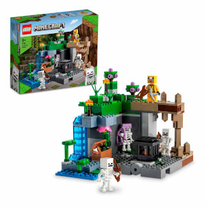  LEGO Minecraft İskelet Zindanı 21189 - 8 Yaş ve Üzeri Çocuklar için Çağırıcı ve Mağara Kâşifi İçeren Oyuncak Yapım Seti (364 Parça)
