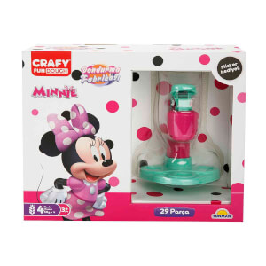 Crafy Minnie Dondurma Fabrikası Oyun Hamuru Seti 200 g 29 Parça