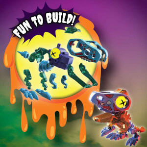 Sesli ve Işıklı Biopod Zombies Dinozor Robot Sürpriz Paket S4