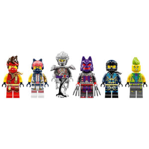 LEGO NINJAGO Turnuva Savaş Arenası 71818 – 7 Yaş ve Üzeri İçin 6 Minifigür İçeren Yaratıcı Oyuncak Yapım Seti (659 Parça)