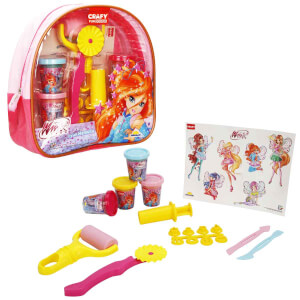 Crafy Winx Sırt Çantalı Oyun Hamuru Seti 200 g 18 Parça