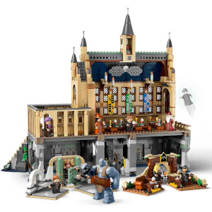 LEGO Harry Potter Hogwarts Şatosu: Büyük Salon 76435 – 10 Yaş ve Üzeri Harry Potter Hayranları İçin Koleksiyonluk Yaratıcı Oyuncak Yapım Seti (1732 Parça)