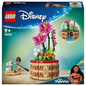 LEGO Disney Moana’nın Saksısı 43252 – 9 Yaş ve Üzeri Çocuklar İçin Mini Bebek Figürü ve Yelkenli Tekne İçeren Yaratıcı Oyuncak Yapım Seti (619 Parça)