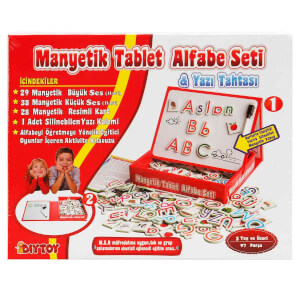 Manyetik Tablet Alfabe Seti