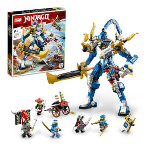 LEGO NINJAGO Jay’in Titan Robotu 71785 - 9 Yaş ve Üzeri Çocuklar için Oyuncak Savaş Robotu ve Ninja Minifigürleri İçeren Oyuncak Yapım Seti (794 Parça)