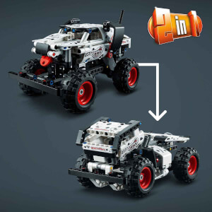 LEGO Technic Monster Jam Monster Mutt Dalmaçyalı 42150 7 Yaş ve Üzeri Çocuklar için Kamyonlu Oyuncak Yapım Seti (244 Parça)