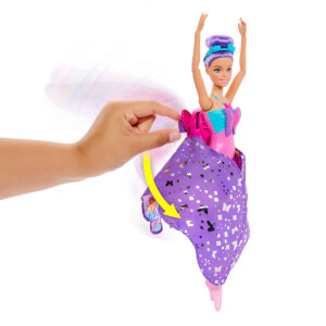 2in1 Barbie Kelebek Dansçı Bebek HXJ10