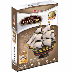 189 Parça 3D Puzzle: HMS Victory