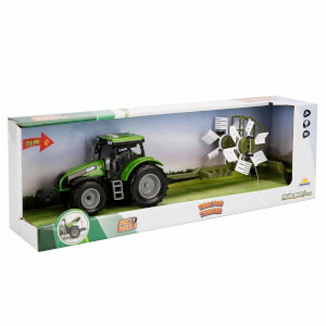 Maxx Wheels Sesli Ve Işıklı Römorklu Traktör 44 cm