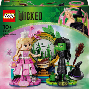 LEGO Wicked Elphaba ve Glinda Figürleri 75682 - 10 Yaş ve Üzeri Çocuklar için Fantastik Oyuncak Yapım Seti (558 Parça)