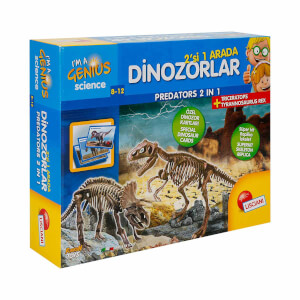 Bilim Seti: 2 in 1 Dinozorlar 