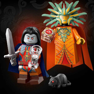 LEGO Minifigures Dungeons & Dragons 71047 - 5 Yaş ve Üzeri Çocuklar İçin Tiefling Büyücü Figürü İçeren Koleksiyonluk Oyuncak Figür Yapım Seti (9 Parça)