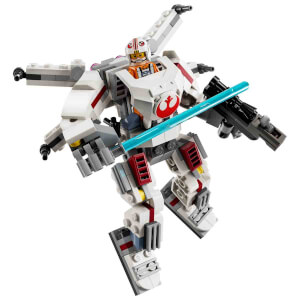 LEGO Star Wars Luke Skywalker X-Wing Robotu 75390 - 6 Yaş ve Üzeri Çocuklar için İnşa Edilebilen Koleksiyonluk Yaratıcı Oyuncak Yapım Seti (195 Parça)