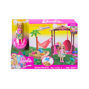 Barbie Seyahatte Chelseanin Kum Eğlencesi Oyun Seti FWV24