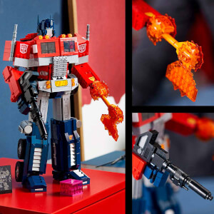 LEGO Optimus Prime 10302 - Yetişkinler için bir Transformers Efsanesi’nin Koleksiyonluk Model Yapım Seti (1508 Parça)