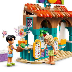 LEGO Friends Meyveli İçecek Plaj Standı 42625 - 6 Yaş ve Üzeri Çocuklar için Kaplumbağa Figürü İçeren Yaratıcı Oyuncak Yapım Seti (213 Parça)