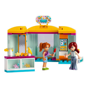 LEGO® Friends Minik Aksesuar Mağazası 42608 - 6 Yaş ve Üzeri Çocuklar için Paisley ve Candi Minifigürü İçeren Yaratıcı Oyuncak Yapım Seti (129 Parça)