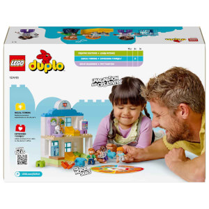 LEGO DUPLO Kasabası İlk Doktor Ziyareti 10449 - 2 Yaş ve Üzeri Küçük Çocuklar İçin Kas Becerilerini Geliştiren Eğitici Oyuncak Yapım Seti (65 Parça)