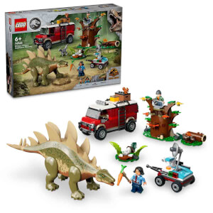 LEGO Jurassic World Dinozor Gorevleri Stegosaurus Ke fi 76965 6 Ya ve Uzeri Cocuklar icin Yarat c Oyuncak Dinozor Yap m Seti 420 Parca Toyzz Shop