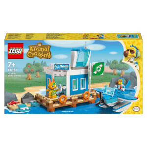 LEGO Animal Crossing Dodo Airlines ile Uçun 77051 - 7 Yaş ve Üzeri Çocuklar İçin Uçak İçeren Oyuncak Havaalanı Yapım Seti (292 Parça)