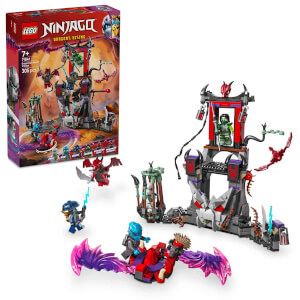 LEGO NINJAGO Ejderinsan Fırtına Köyü 71841 - 7 Yaş ve Üzeri Çocuklar için Savaş Arenası, 6 Ninja Minifigürü ve Topaç İçeren Yaratıcı Oyuncak Yapım Seti (305 Parça)