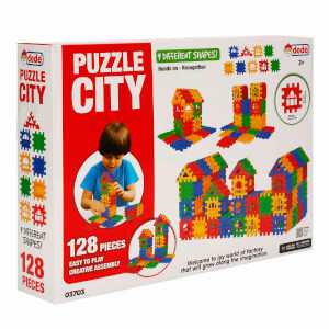 Puzzle City 128 Parça