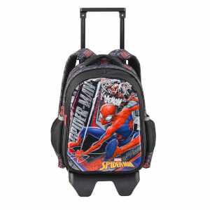 Spiderman Venom Çekçekli Okul Çantası 41297