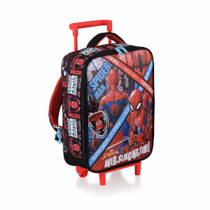 Spiderman Web Slinging Time Çekçekli Anaokul Çantası 41347
