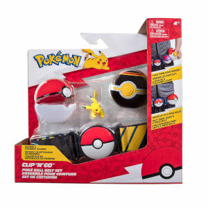 Pokemon Clip 'N' Go Pokeball Kemer ve Pikachu