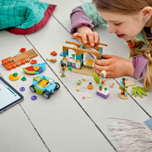 LEGO Friends Meyveli İçecek Plaj Standı 42625 - 6 Yaş ve Üzeri Çocuklar için Kaplumbağa Figürü İçeren Yaratıcı Oyuncak Yapım Seti (213 Parça)