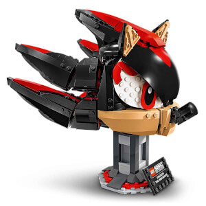 LEGO Sonic the Hedgehog Shadow the Hedgehog 77000 – Yetişkin Oyun Severler İçin Koleksiyonluk Sergilenebilir Model Yapım Seti (720 Parça)