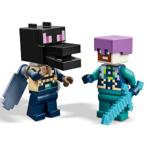 LEGO Minecraft Ender Ejderhası ve End Gemisi 21264 - 8 Yaş ve Üzeri Macera Oyunları Seven Çocuklar İçin Minecraft Video Oyununa Dayalı Yaratıcı Oyuncak Yapım Seti (657 Parça)