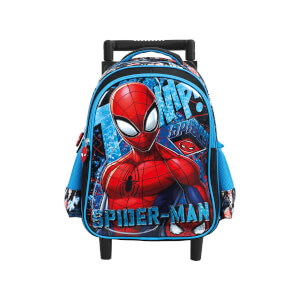 Spiderman Çekçekli Okul Çantası 5254