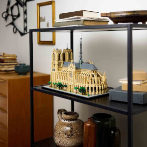 LEGO Architecture Mimari Simgeler Koleksiyonu: Notre Dame Katedrali 21061 - Seyahat, Mimari ve Tarih Meraklısı Yetişkinler İçin Koleksiyonluk ve Sergilenebilir Model Yapım Seti (4383 Parça)