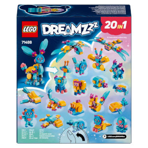 LEGO DREAMZzz Bunchu’nun Yaratıcı Hayvan Maceraları 71488 - 7 Yaş ve Üzeri Çocuklar için Oyuncak Tavşanlı Yaratıcı Oyuncak Yapım Seti (143 Parça)