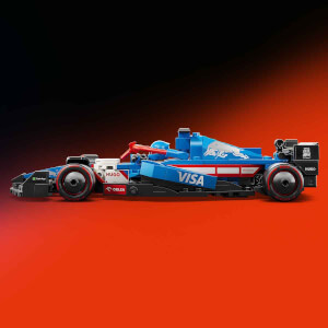 LEGO Speed Champions Visa Cash App RB VCARB 01 F1 Yarış Arabası 77246 - Yetişkinler için Koleksiyonluk Yaratıcı Yarış Arabası Yapım Seti (248 Parça)