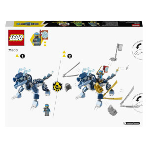 LEGO NINJAGO: Nya nın Su Ejderhası EVO 71800 6 Yaş ve Üzeri Çocuklar için Nya ve Lloyd Minifigürleri İçeren Yaratıcı Oyuncak Yapım Seti 173 Parça