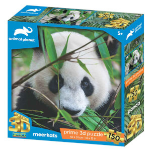 150 Parça 3D Puzzle: Büyük Panda 