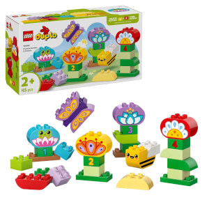 LEGO DUPLO Kasabası Yaratıcı Bahçe ve Çiçekler 10444 - 2 Yaş ve Üzeri Küçük Çocuklar için Eğitici Oyuncak Yapım Seti (45 Parça)